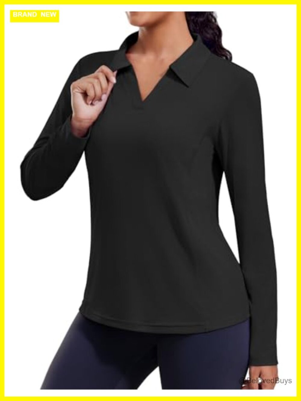 Women's Long Sleeve Quick Dry Workout Top UPF 50+ Sun Shirt